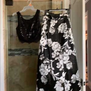 Two piece dress from Dillards